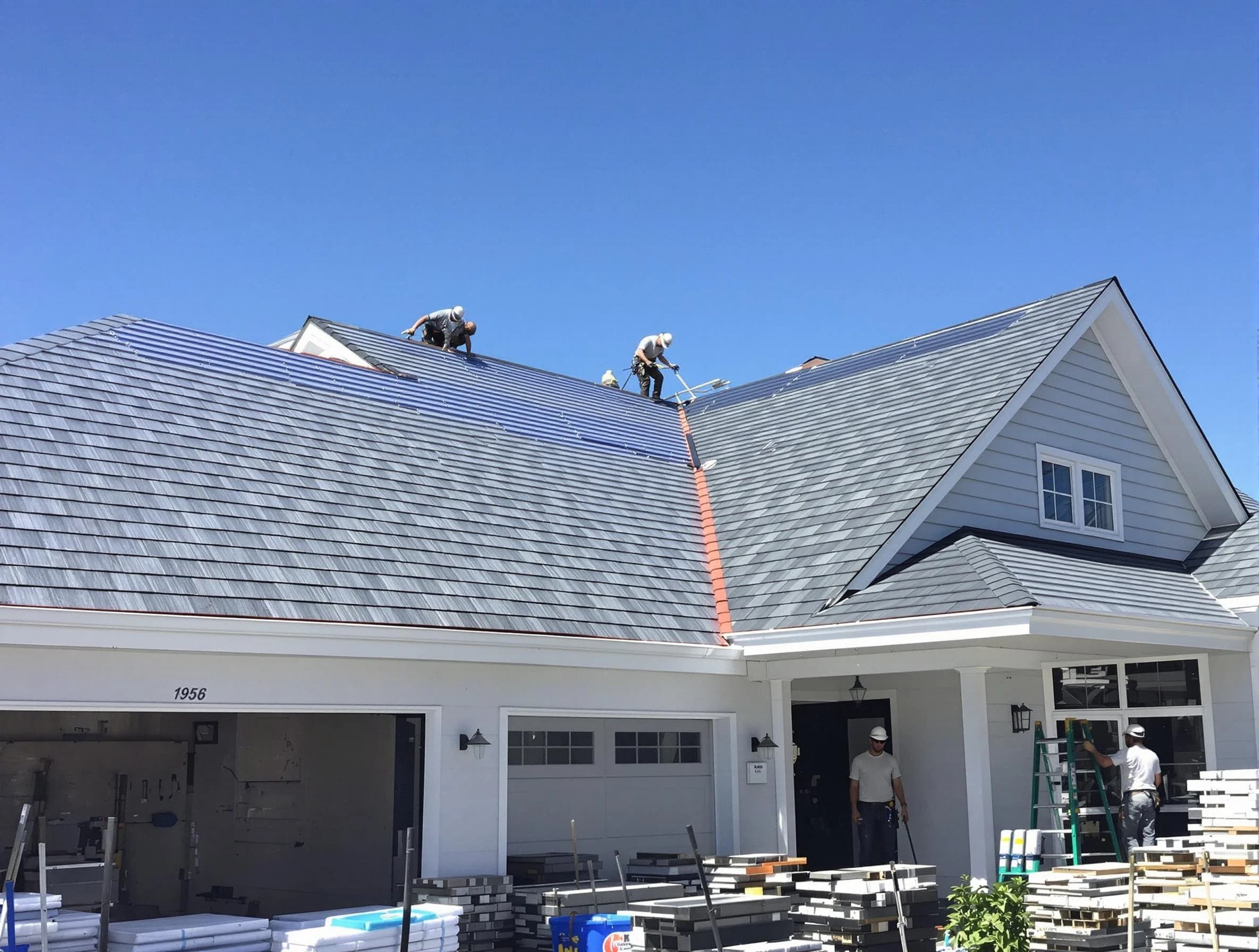 Old shingles removed and replaced by North Ridgeville Roofing Company in North Ridgeville, OH